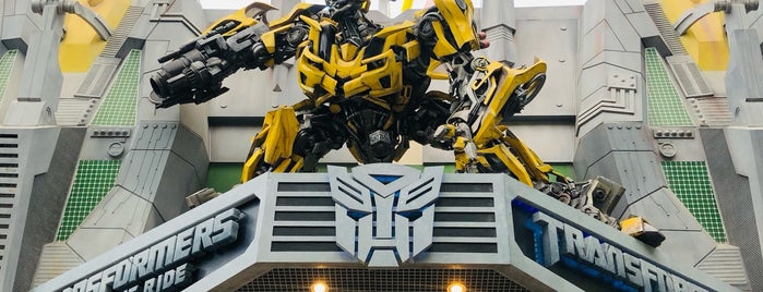 Transformers The Ride: The Ultimate 3D Battle is one of Singapore.