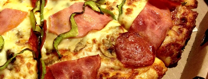 Boston Pizza is one of C-Family Food Haunts.