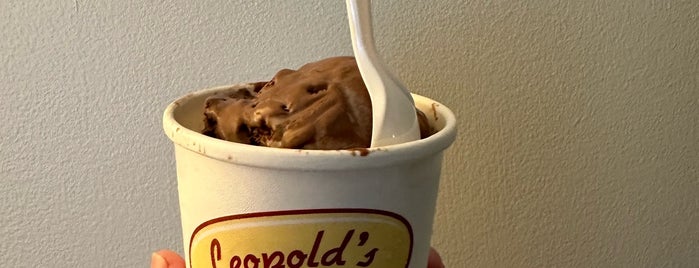 Leopold's Ice Cream is one of Savannah, GA.