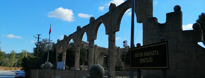 Büyükanafarta Şehitliği is one of Orte, die İlkay gefallen.