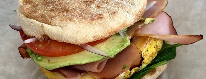 Crostini And Java is one of The 15 Best Places for Breakfast Sandwiches in San Francisco.