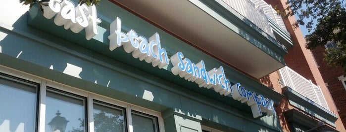 East Beach Sandwich Company is one of restaurants to try.