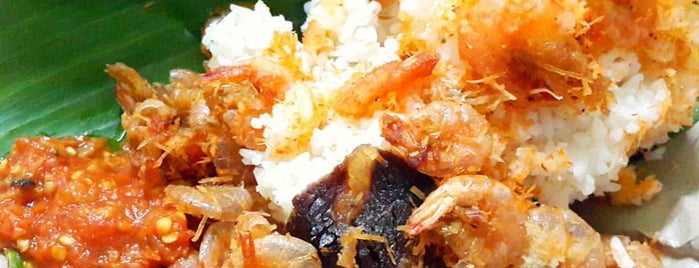 Nasi Empal Udang Ibu Hj. Iyan is one of Surabaya.