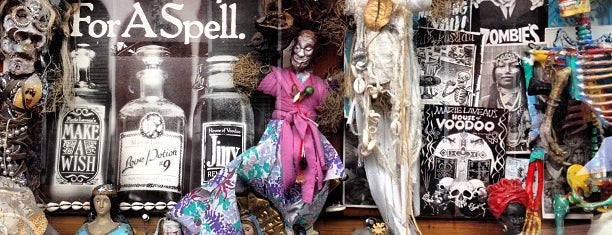 Reverend Zombie's Voodoo Shop is one of NOLA.