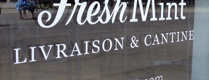 Maison FreshMint is one of Montréal coup de cœur.