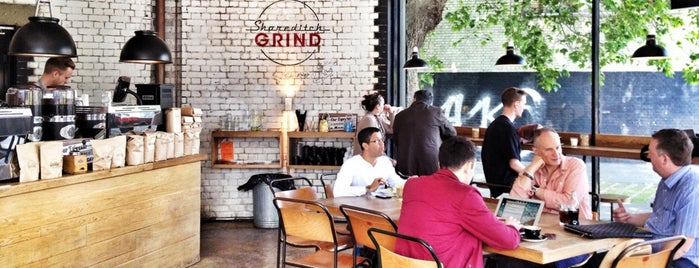 Shoreditch Grind is one of The London Coffee Guide 2014.