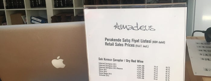 Amadeus Wine İmalathanesi is one of สถานที่ที่ Sebahattin ถูกใจ.