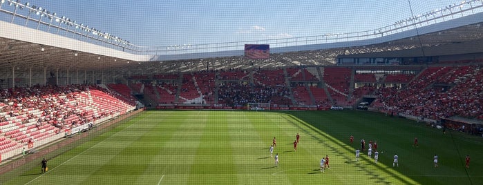Nagyerdei Stadion is one of Debrecen.