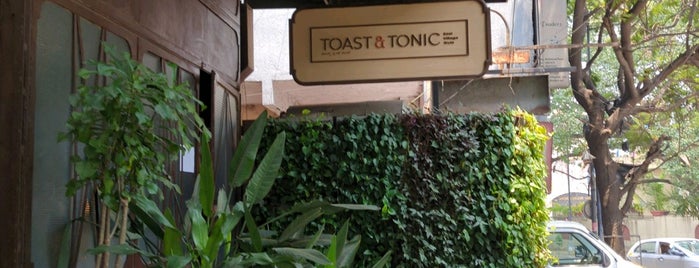 Toast and Tonic is one of Bangalore.