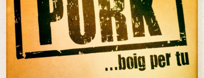 PORK… boig per tu is one of Lieux sauvegardés par Francesc.