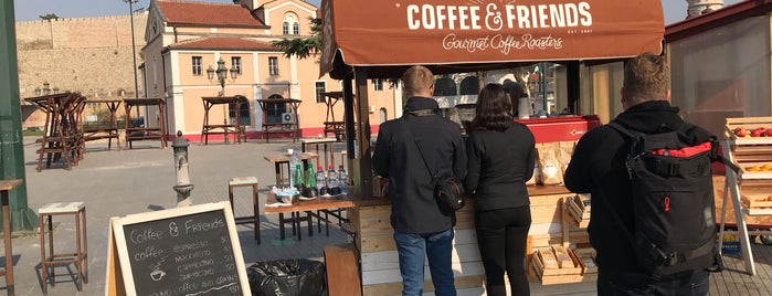 Coffee & Friends is one of Cafes and places for work in Skopje.