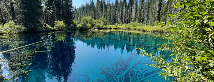 Little Crater Lake is one of Portland.