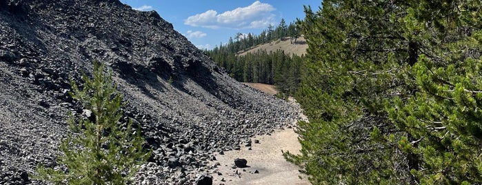 Obsidian Flow Trail is one of Bend, Oregon.