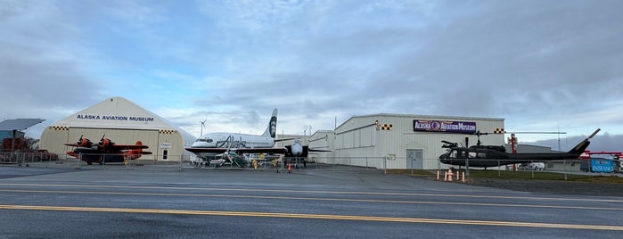 Alaska Aviation Museum is one of Places to try.
