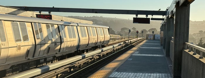 Daly City BART Station is one of Bay Area Transit.