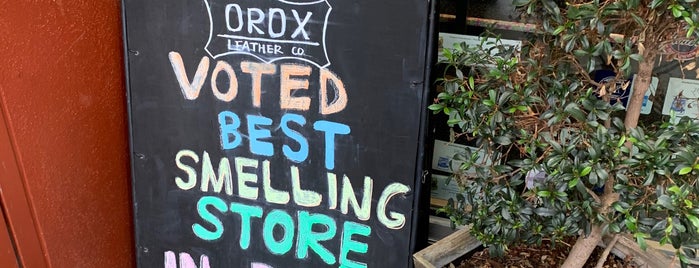 Orox Leather Co is one of Portland Stores.