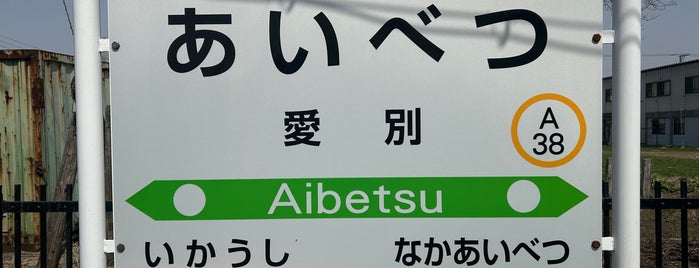 Aibetsu Station is one of 石北本線の駅.