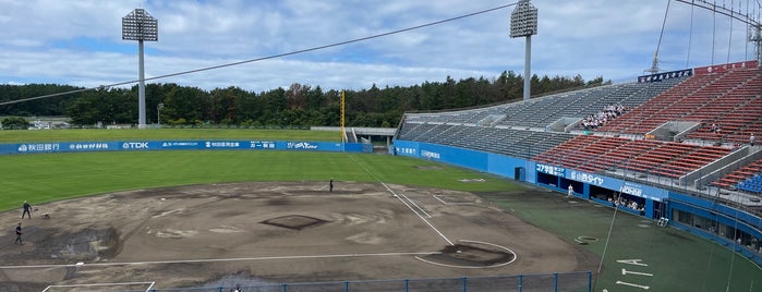 秋田県立野球場 こまちスタジアム is one of baseball stadiums.