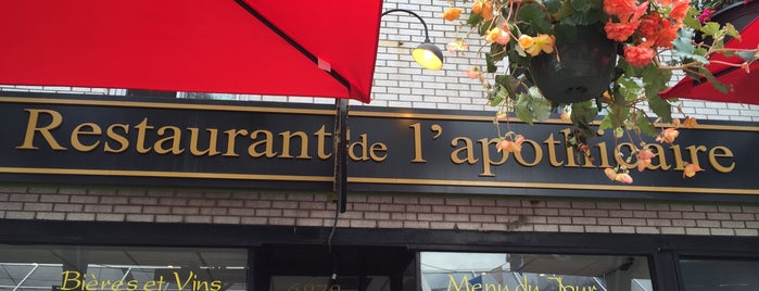 Restaurant de l'apothicaire is one of My Montreal.