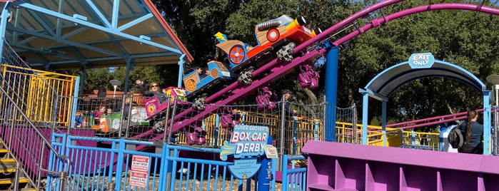 Shamu Express is one of SeaWorld San Antonio.