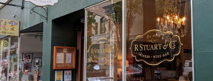 R. Stuart & Co. Wine Bar is one of wine country.