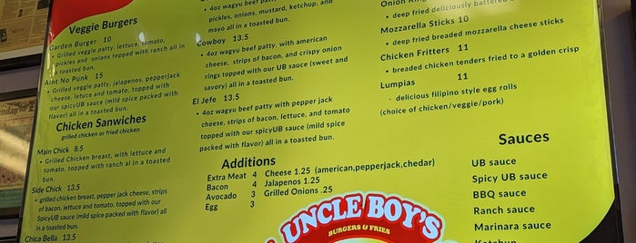 Uncle Boy's is one of SF.
