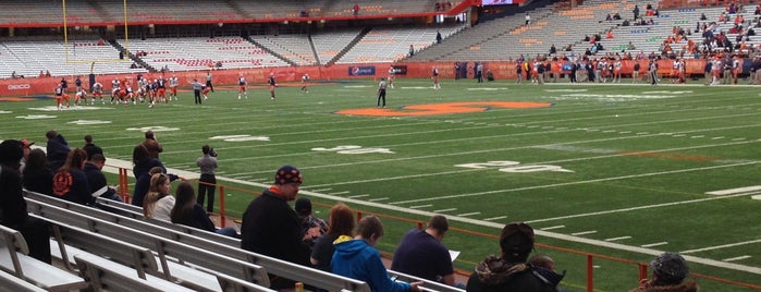 Carrier Dome is one of NCAA Division I FBS Football Stadiums.