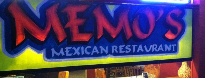 Memo's Mexican Restaurant is one of Tempat yang Disukai Mete.