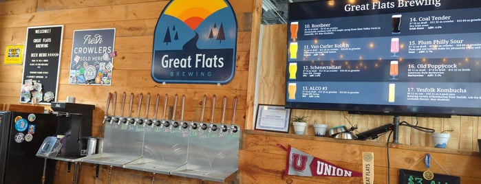 Great Flats Brewery is one of NY.