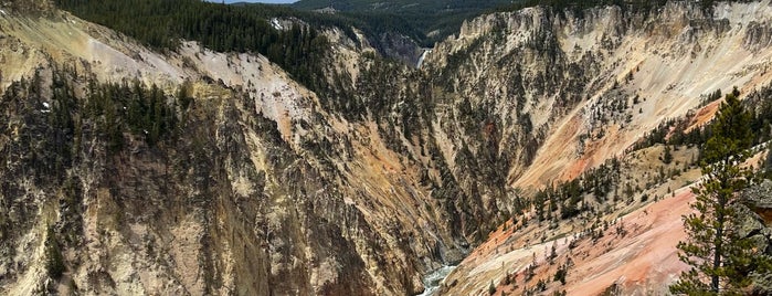 Grand Canyon of The Yellowstone is one of The Rockies and the South East.