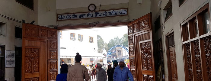 Gurdwara Shaheeda Sahib Baba Deep Singh Ji is one of Gurudwara's.