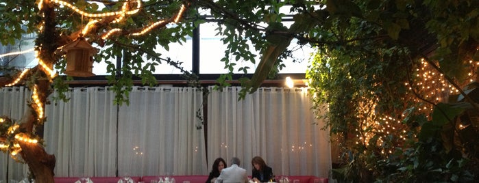 Revel Restaurant and Garden is one of NYC Restaurants With Outdoor Seating.