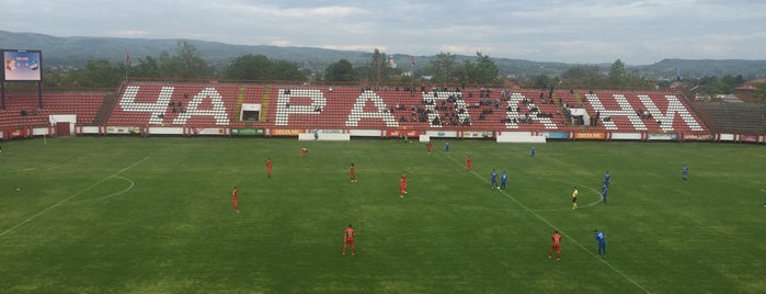 Stadion Mladost | Pod Bagdalom is one of Stadioni JSL prva liga 2013/2014.