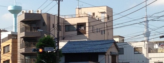 岩井橋東詰 交差点 is one of 江東区.