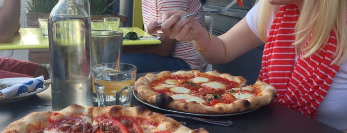 Pizzeria Delfina is one of Grease!.