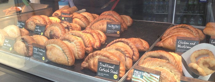 West Cornwall Pasty Co is one of Tempat yang Disukai Tristan.