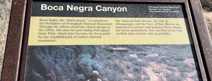 Boca Negra Canyon is one of Take zucchini.