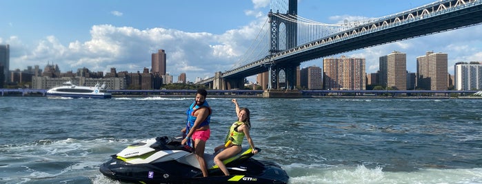 New York Harbor Jet Ski is one of Mallorie.