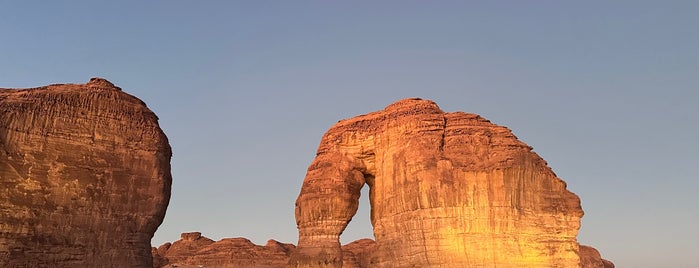 The Elephant Rock is one of AlUla, Saudi Arabia 🇸🇦.