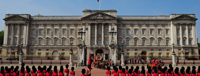 Buckingham Palace is one of England.