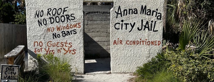 Anna Maria City Jail is one of FL - Siesta Key.