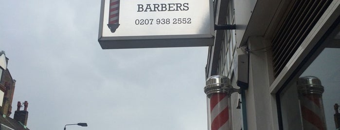 Kensington Barbers is one of Luke : понравившиеся места.