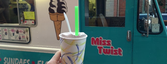 Miss Twist Ice Cream Lady is one of Baltimore Food Trucks.