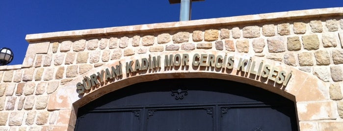 Mor Cercis Kilisesi is one of Mardin: Gezilecek yerler.