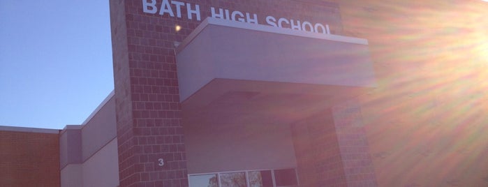 Bath High School is one of Favorite Places.