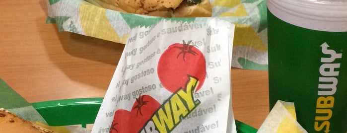 Subway is one of Almoço no Centro de Porto Alegre.