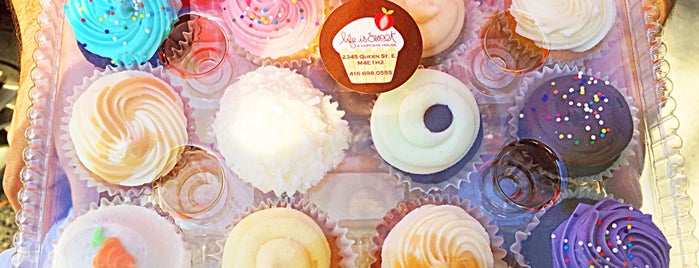 Life Is Sweet is one of The 15 Best Places for Cupcakes in Toronto.