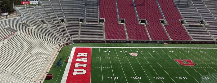 Rice-Eccles Stadium is one of FBS Stadiums.