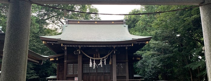 大蔵氷川神社 is one of 世田谷区の神社.