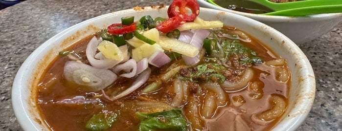 Penang Road Laksa is one of Penang.